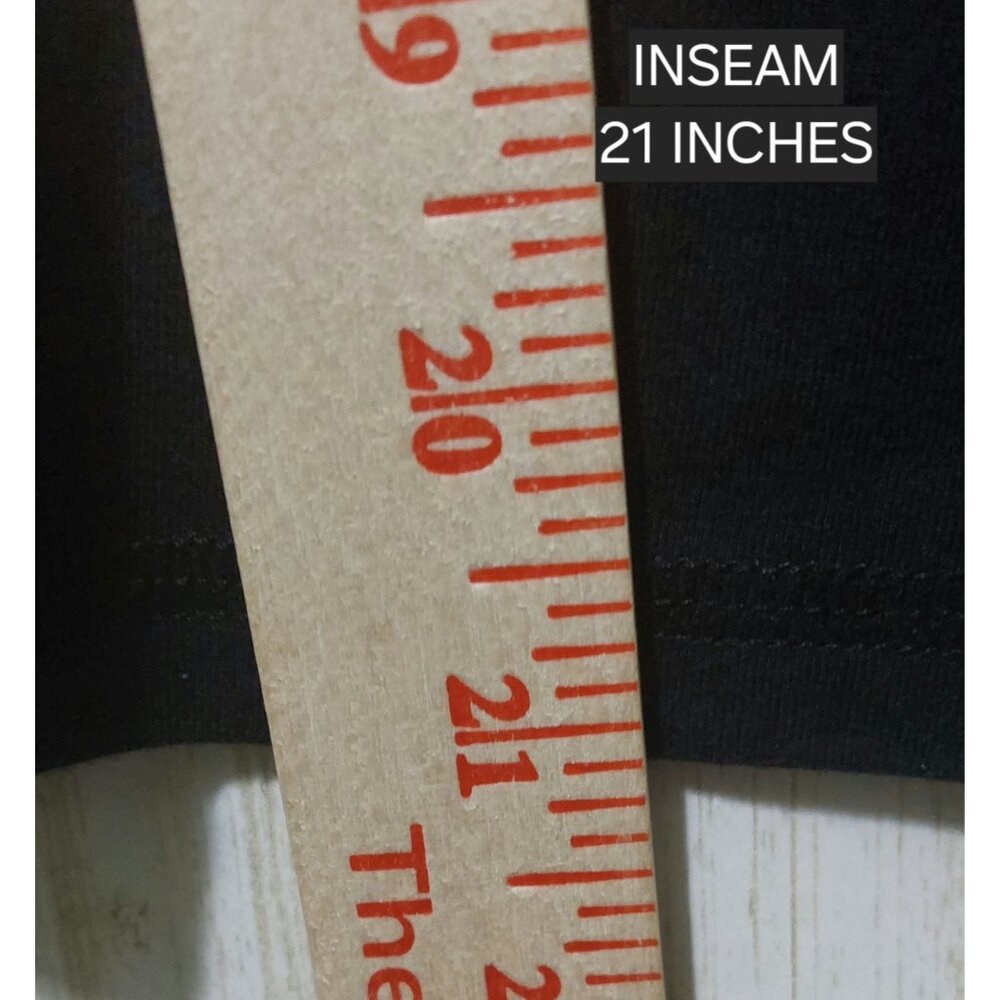 Eileen Fisher Women's Black Organic Cotton Ankle Slit Crop Pants Large - Picture 5 of 8
